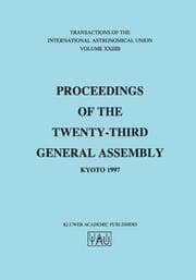Cover von Transactions of the International Astronomical Union, Volume XXIIIB