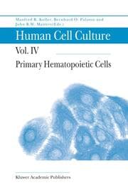 Cover von Human Cell Culture: Volume IV