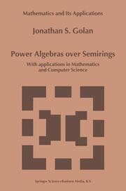 Cover von Power Algebras over Semirings