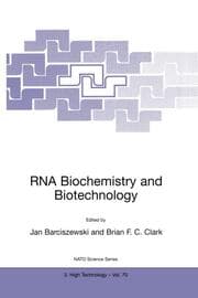 Cover von RNA Biochemistry and Biotechnology