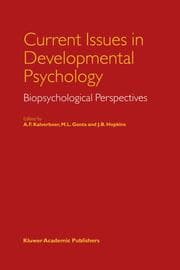 Cover von Current Issues in Developmental Psychology
