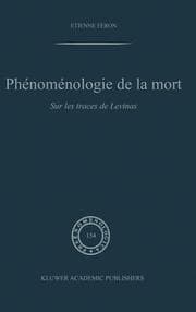Cover von Phénoménologie de la mort
