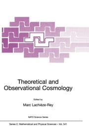 Cover von Theoretical and Observational Cosmology