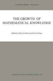 Cover von The Growth of Mathematical Knowledge