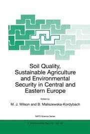 Cover von Soil Quality, Sustainable Agriculture and Environmental Security in Central and Eastern Europe