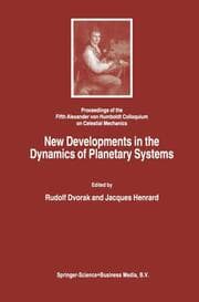 Cover von New Developments in the Dynamics of Planetary Systems