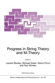 Cover von Progress in String Theory and M-Theory