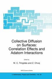 Cover von Collective Diffusion on Surfaces: Correlation Effects and Adatom Interactions