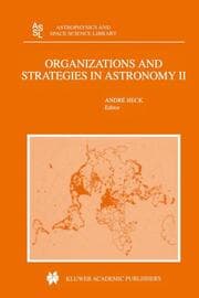 Cover von Organizations and Strategies in Astronomy II