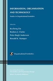 Cover von Information, Organisation and Technology