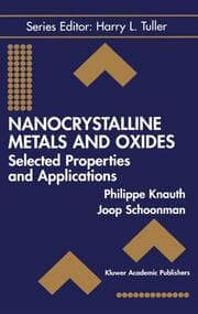 Cover von Nanocrystalline Metals and Oxides