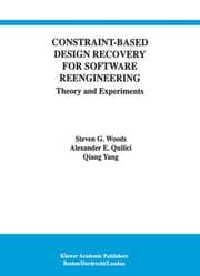 Cover von Constraint-Based Design Recovery for Software Reengineering