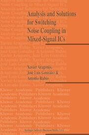 Cover von Analysis and Solutions for Switching Noise Coupling in Mixed-Signal ICs