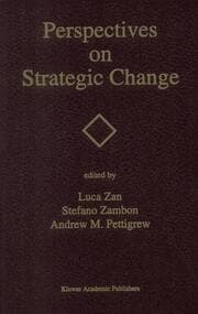 Cover von Perspectives on Strategic Change