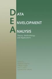 Cover von Data Envelopment Analysis: Theory, Methodology and Applications