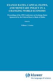 Cover von Exchange Rates, Capital Flows, and Monetary Policy in a Changing World Economy