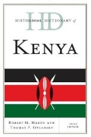 Cover von Historical Dictionary of Kenya