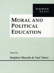 Cover von Moral and Political Education