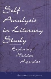 Cover von Self-Analysis in Literary Study