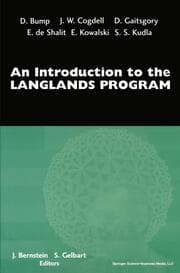Cover von An Introduction to the Langlands Program