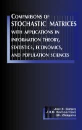 Cover von Comparisons of Stochastic Matrices with Applications in Information Theory, Statistics, Economics and Population Sciences