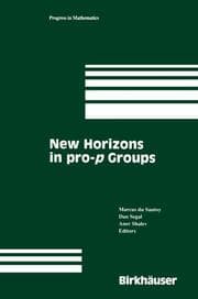 Cover von New Horizons in pro-p Groups