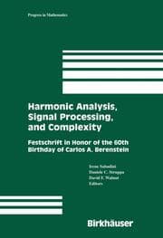 Cover von Harmonic Analysis, Signal Processing and Complexity