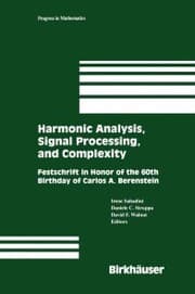 Cover von Harmonic Analysis, Signal Processing, and Complexity