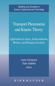Cover von Transport Phenomena and Kinetic Theory