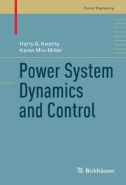 Cover von Power System Dynamics and Control