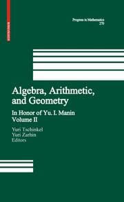 Cover von Algebra, Arithmetic and Geometry 2