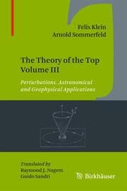 Cover von The Theory of the Top.Volume III