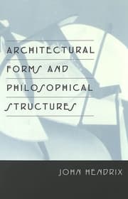 Cover von Architectural Forms and Philosophical Structures