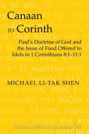 Cover von Canaan to Corinth