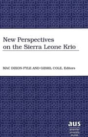 Cover von New Perspectives on the Sierra Leone Krio
