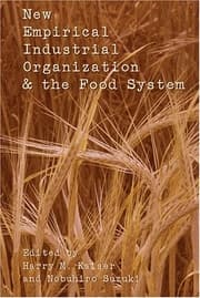 Cover von New Empirical Industrial Organization and the Food System