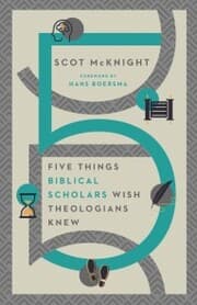Cover von Five Things Biblical Scholars Wish Theologians Knew