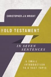 Cover von The Old Testament in Seven Sentences