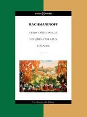 Cover von Symphonische Tänze / 5 Etudes tableaux / Vocalise