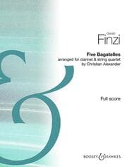 Cover von Fünf Bagatellen