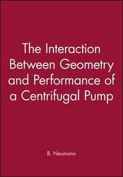 Cover von The Interaction Between Geometry and Performance of a Centrifugal Pump