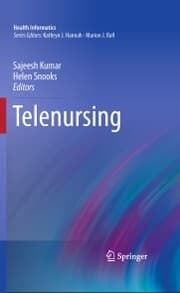 Cover von Telenursing