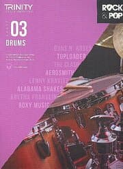 Cover von Trinity Rock and Pop Drums Grade 3