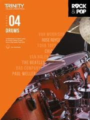 Cover von Trinity Rock and Pop Drums Grade 4