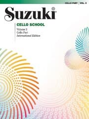 Cover von Suzuki Cello School Cello Part, Volume 3 (Revised)