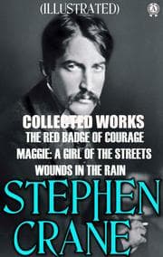 Cover von Collected Works of Stephen Crane. Illustrated