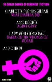 Cover von 10 Great Books of Feminist Fiction. Illustrated