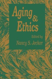 Cover von Aging And Ethics