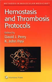 Cover von Hemostasis and Thrombosis Protocols