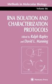 Cover von RNA Isolation and Characterization Protocols